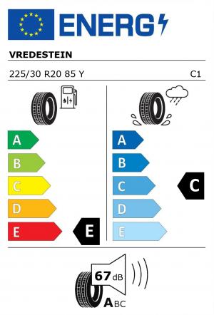 Spotřeba paliva - Přilnavost na mokrém povrchu - Hluk: E - C - 67 db (A)>