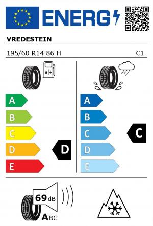 Spotřeba paliva - Přilnavost na mokrém povrchu - Hluk - 3PMSF: D - C - 69 db (A) - ANO>