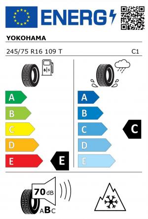 Spotřeba paliva - Přilnavost na mokrém povrchu - Hluk - 3PMSF: E - C - 70 db (B) - ANO>
