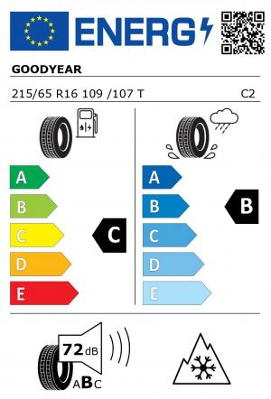 Spotřeba paliva - Přilnavost na mokrém povrchu - Hluk - 3PMSF: C - B - 72 db (B) - ANO>