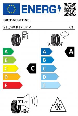 Spotřeba paliva - Přilnavost na mokrém povrchu - Hluk - 3PMSF: C - A - 71 db (B) - ANO>