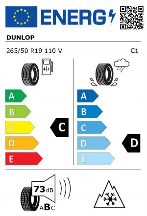 Spotřeba paliva - Přilnavost na mokrém povrchu - Hluk - 3PMSF: C - D - 73 db (B) - ANO>