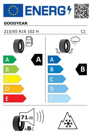 Spotřeba paliva - Přilnavost na mokrém povrchu - Hluk - 3PMSF: A - B - 71 db (B) - ANO>