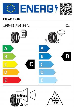 Spotřeba paliva - Přilnavost na mokrém povrchu - Hluk - 3PMSF: C - B - 69 db (A) - ANO>