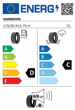 Spotřeba paliva - Přilnavost na mokrém povrchu - Hluk: D - C - 69 db (B)>